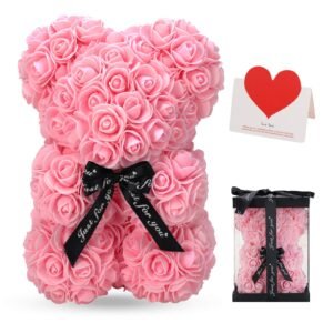 Classic 10-Inch Rose Bear