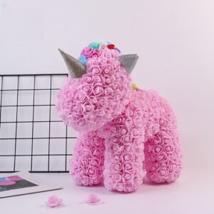 Classic 10-Inch Rose Unicorn Gift Set - Main Pink Unicorn