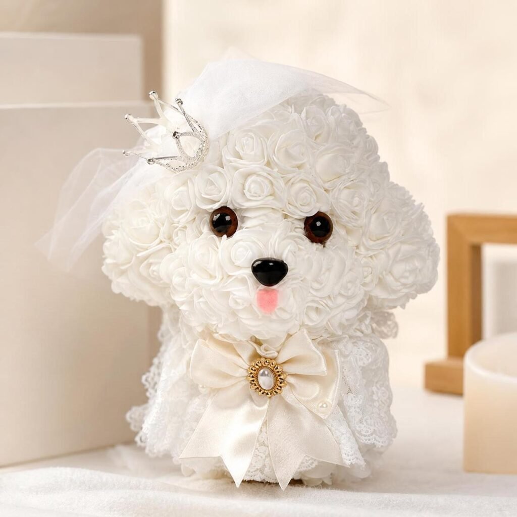 Rose Bichon Gift Box - Bride - Detail