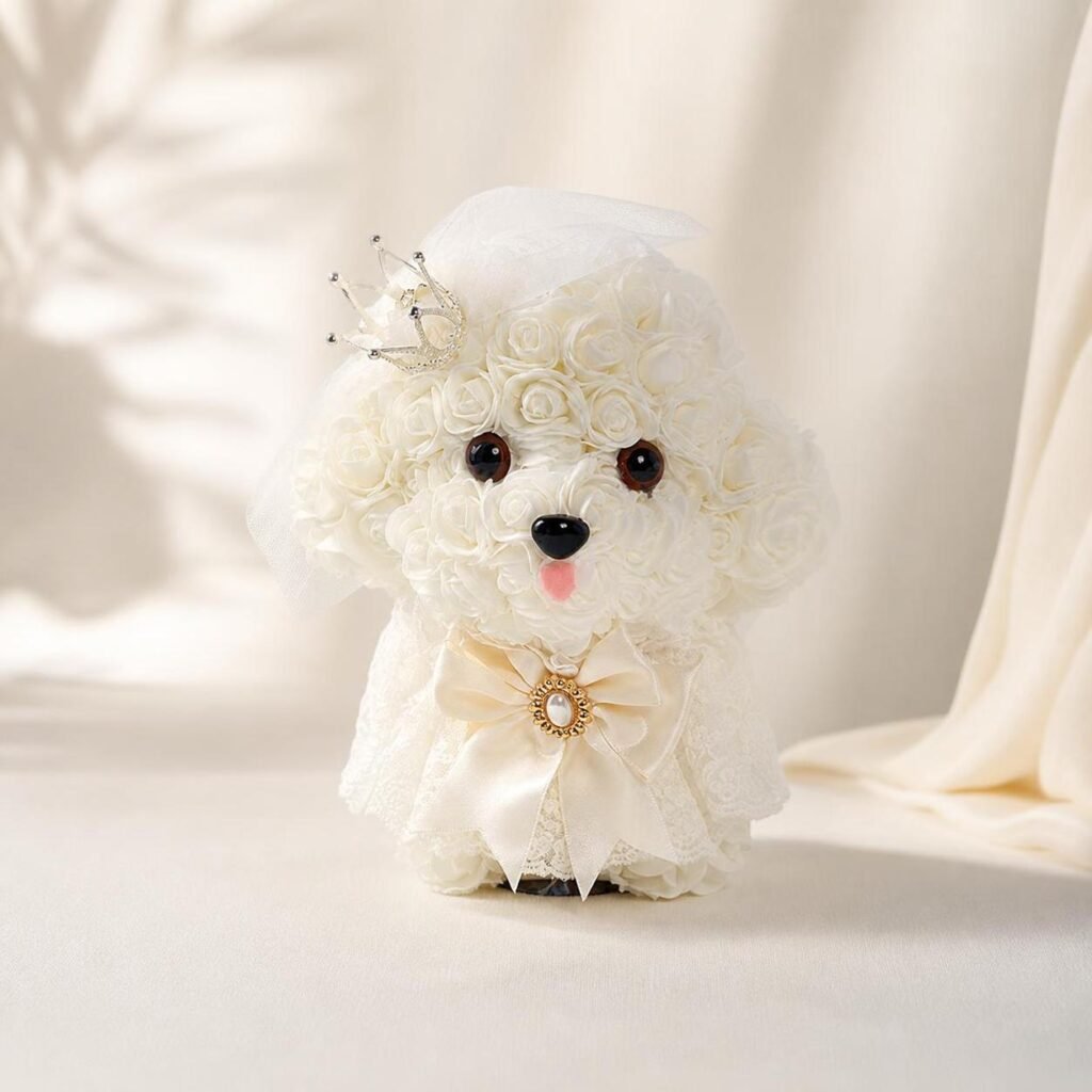 Rose Bichon Gift Box - Bride - Hero